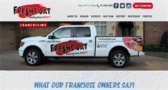 Desktop Screenshot of freshcoatfranchise.com